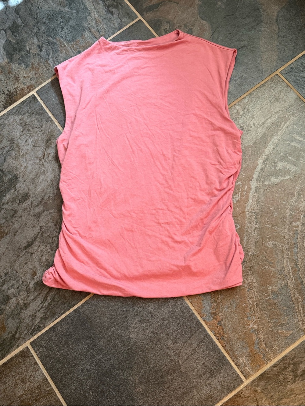 Rebecca Minkoff Sleeveless Knit Tank Top in Coral Pink